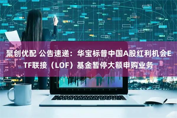 聚创优配 公告速递：华宝标普中国A股红利机会ETF联接（LOF）基金暂停大额申购业务